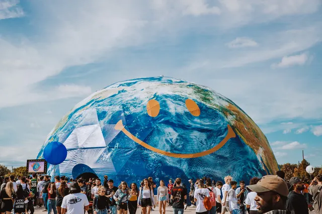 360° projection dome rental — Astroworld Festival, Los Angeles