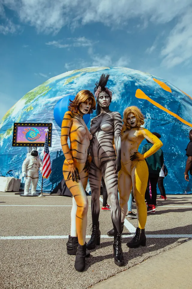 Inside the experience dome — Astroworld