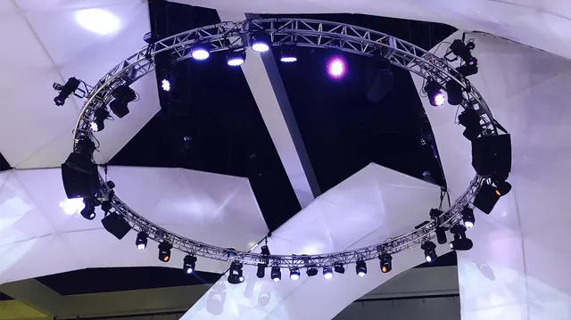 Nissan branded dome — corporate brand activation