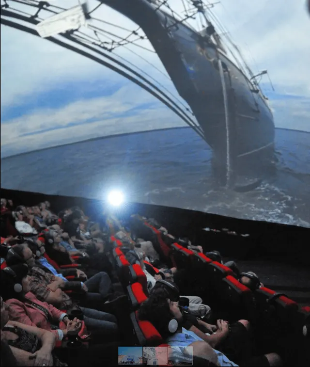 50-foot dome theater rental — immersive events